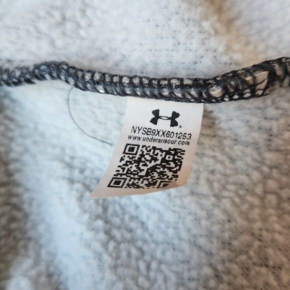 Under Armour ColdGear Sweatshirt/Hoodie, Hot-pink Logo & Lining - Picture 4 of 6